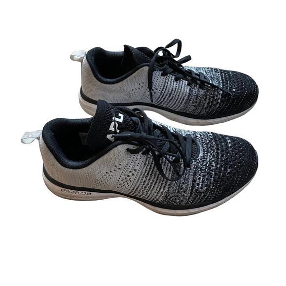 APL Techloom Pro Sneakers Women's 9.5 Black/Heather Gray/White - Picture 1 of 6
